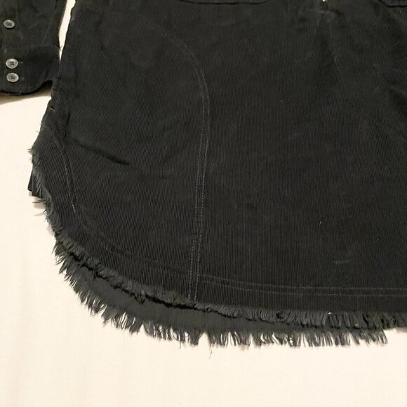 Offline by Aerie Corduroy Quarter Zip Shacket Oversized Womens Medium Shirt - Picture 3 of 16